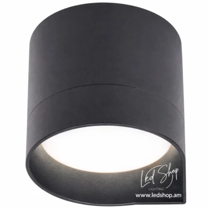 արտաքին LED լուսատու InLight GX53-1 սև